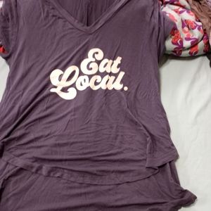 Nursing tees set of 3 size small and med